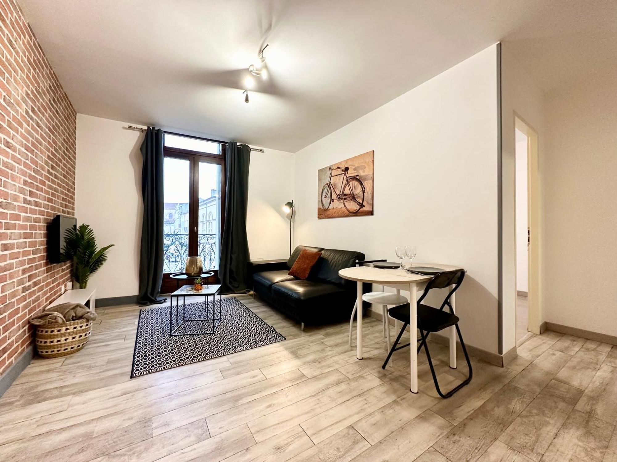 Apartamento Les 3 Rivieres - Vue Imprenable & Hyper Centre Mont de Marsan Exterior foto